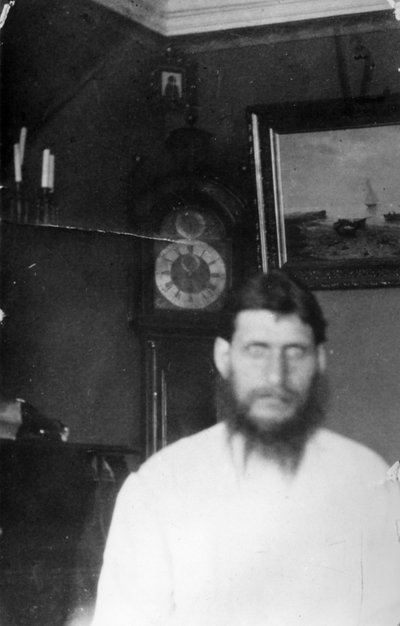Portrait of Rasputin by Russian Photographer
